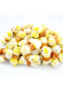 Alda G022 Kość Wołowa Wiązana Z  Kurczakiem Żółta 500G