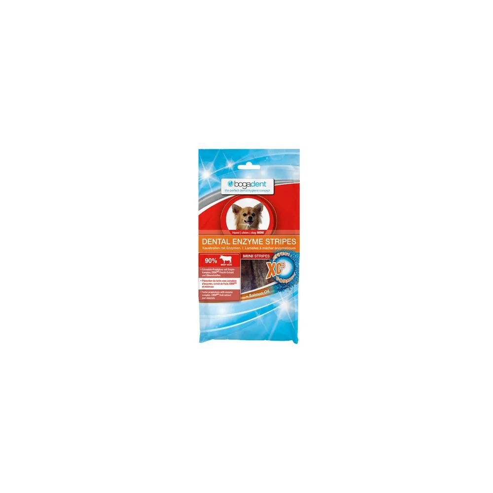 Bogadent Dental Enzyme Stripes Mini /6  Przysmak P/Osadom 100G
