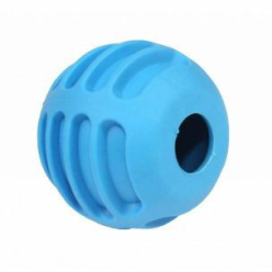 Pet Nova Tpr Foodball Blue 6Cm       /10