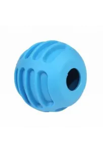 Pet Nova Tpr Foodball Blue 6Cm       /10