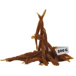 Hau&Miau 8124 Miękkie Paski Z Kaczki  500G