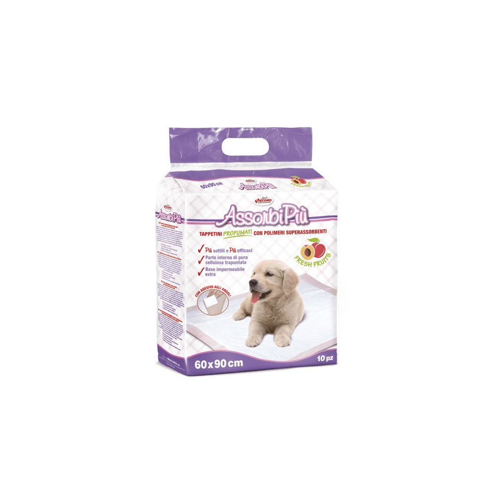 Record Podkłady Dla Psa 60X90Cm /10Szt    Owocowe   /10