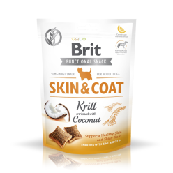 Brit Pies 150G Snack Skin&Coat Krill      Coconut