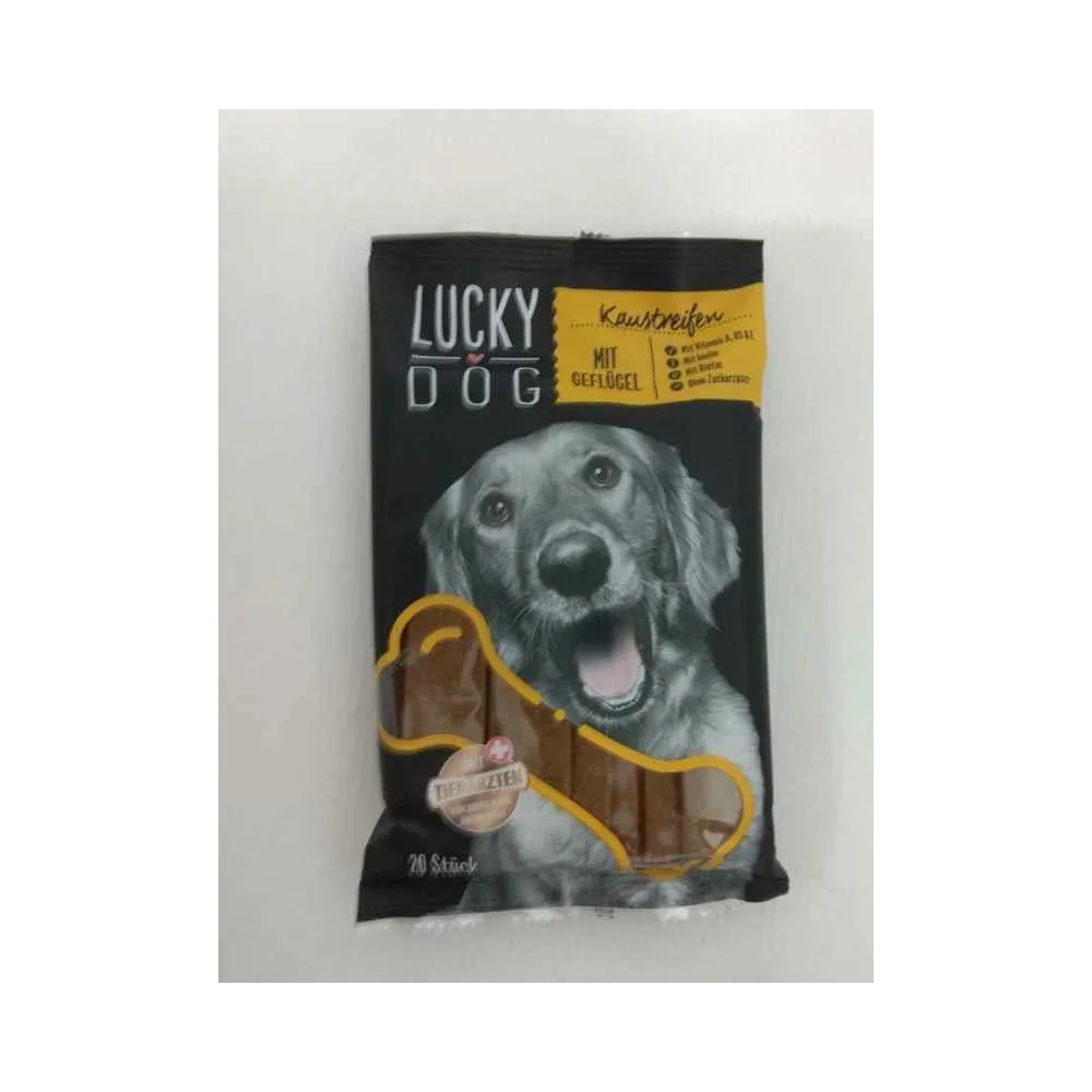 Lucky Dog Paski Drób 20Szt.