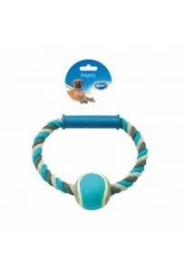 Duvo+ Zabawka Sznur + Uchwyt+ Piłka 18Cm 4705045   /72