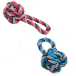 Duvo+ Zabawka Sznur Piłka + Uchwyt  9Cm 4705084  /360