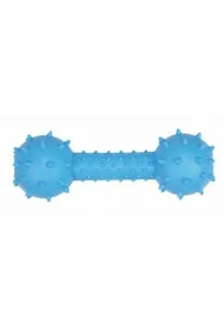 Pet Nova Tpr Dumbbell Blue 14Cm Z Dzwonkiem   /10