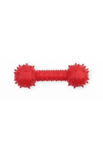 Pet Nova Tpr Dumbbell Red 14Cm Z Dzwonkiem   /10