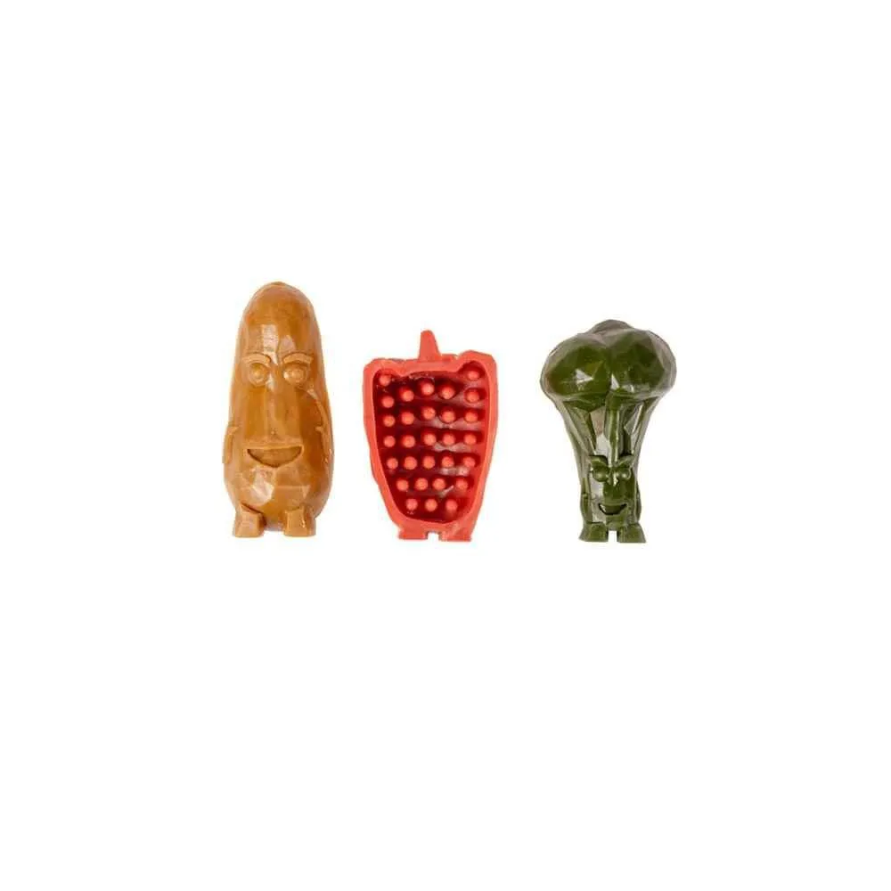 Garden Bites Veggie Friends "L" 11Cm        6Szt       ( Dispaly Zawiera 6Szt X 3 )