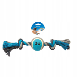 Duvo+ Zabawka Sznur 2 Węzły+Piłka 40Cm    4705053    /3/75