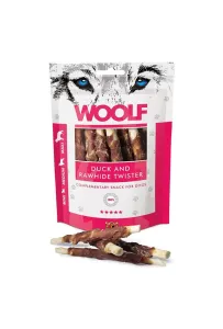 Woolf Przysmak Pies 100G Duck&Rawhide     Twister