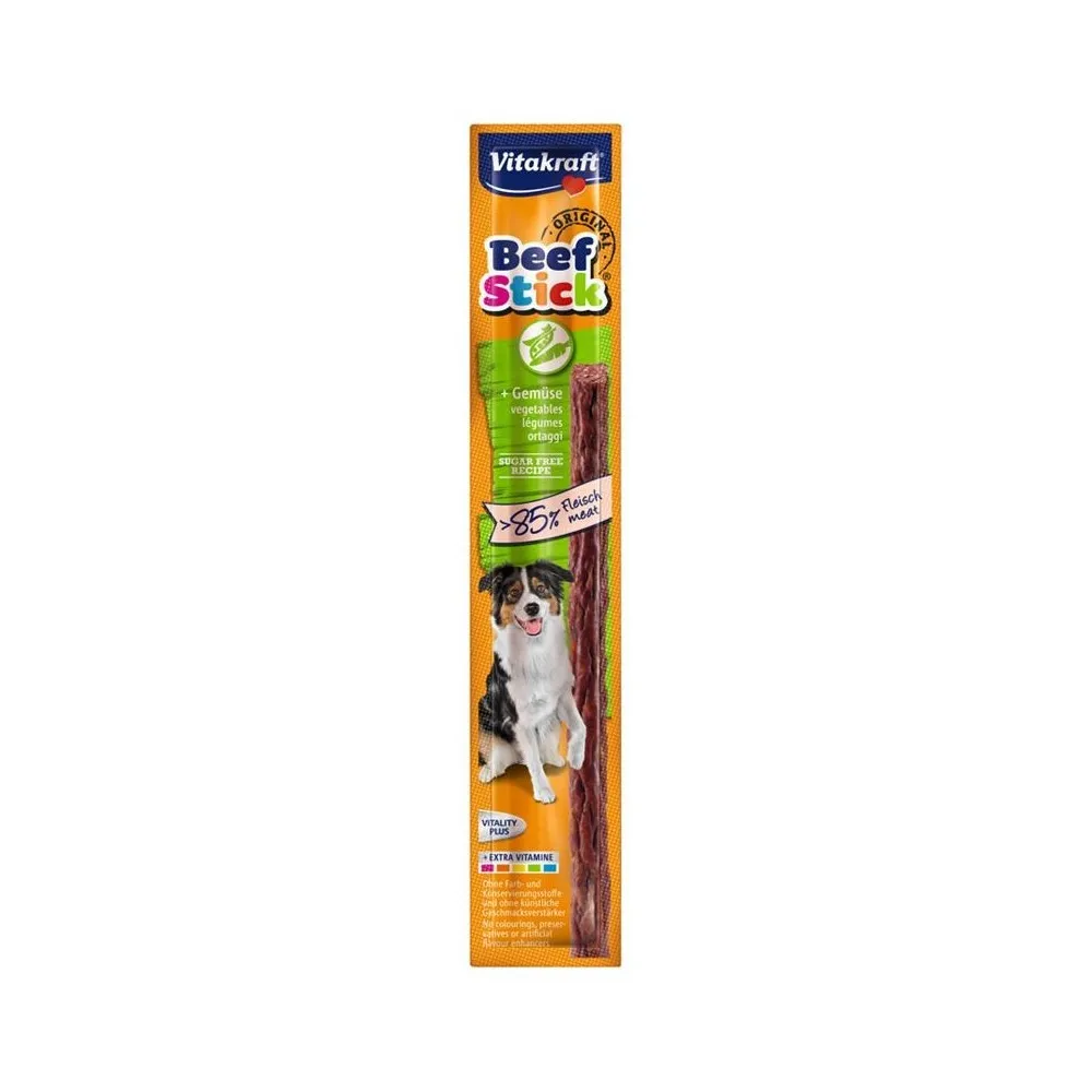 Vitakraft Pies Beef Stick Warzywa  1Szt. /50