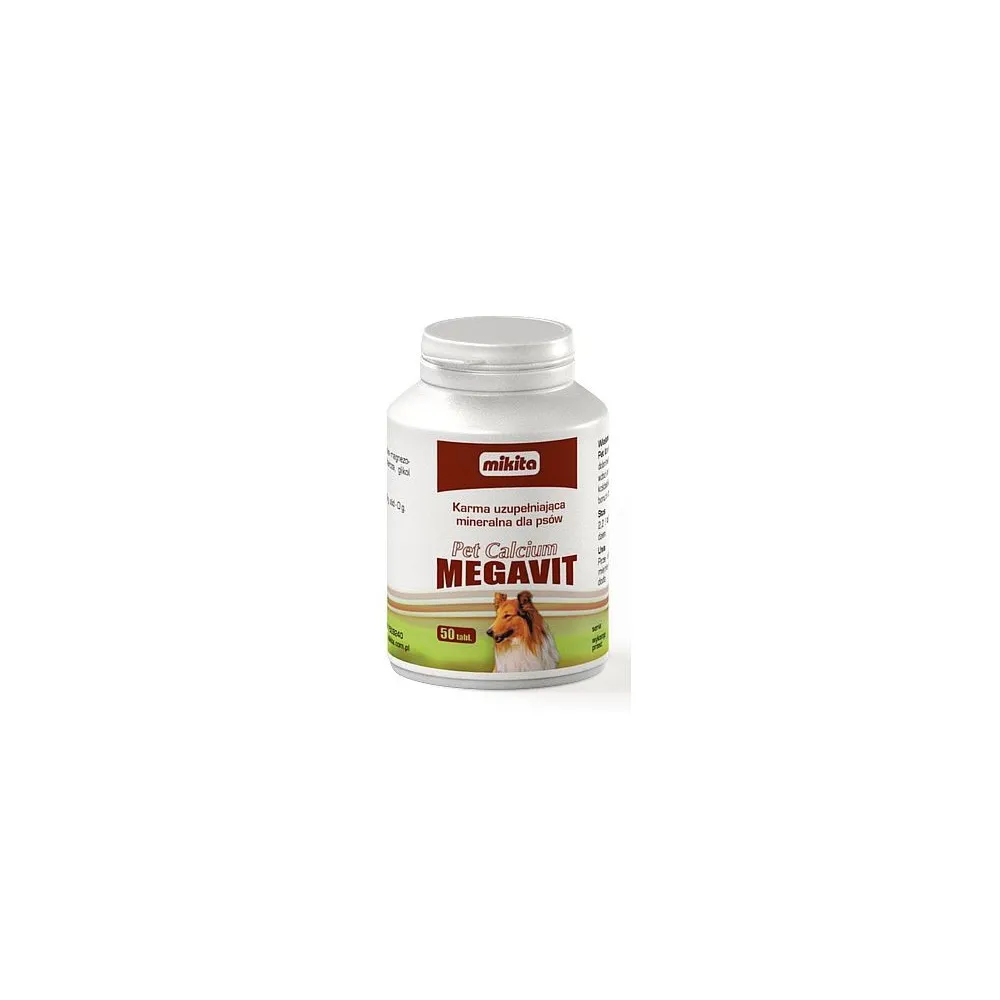 Mikita   Pet-Calcium   /Megavit/   50Szt /50