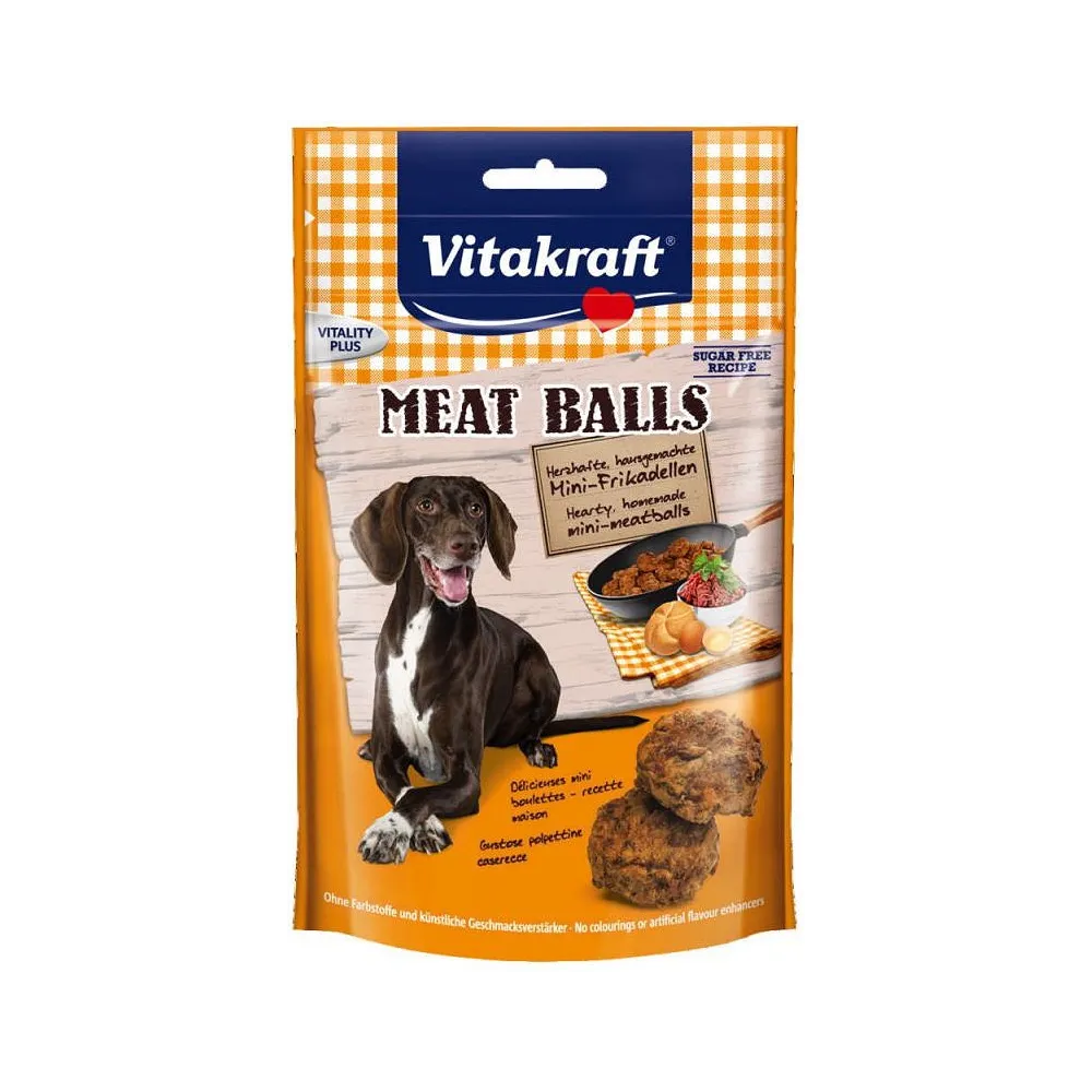 Vitakraft Pies 80G Meat Balls Przysmak  /7