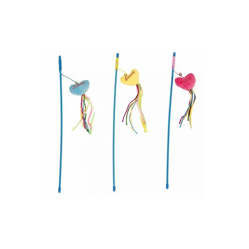 Duvo+ Wędka Dla Kota "Love" Z Frędzlami 121046  53Cm    /16/64