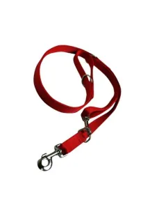 Chaba Smycz Taśma Regulowana S            10Mm/260Cm Czerwona