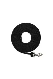 Chaba Smycz Treningowa Linka  8Mm/10M     Czarna