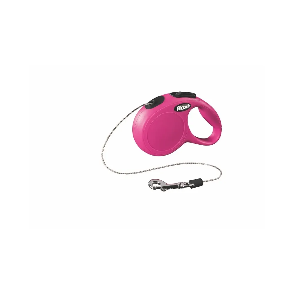 Flexi New Classic Linka Xs 3M/8Kg Różowa