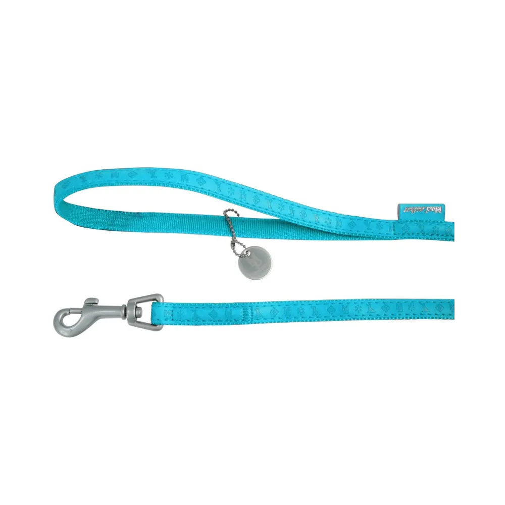 Zolux Smycz Mac Leather 10Mm/120 Turkus