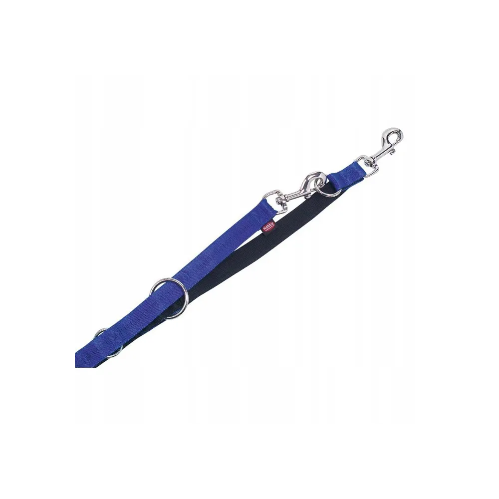 Nobby Soft Grip Smycz Reg M-L Niebieska 20Mm/200Cm