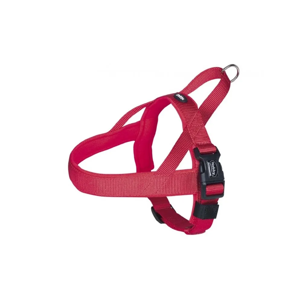 Nobby Classic Preno Szelki M-L Czerwone 50-64Cm  25/35