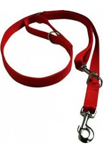 Chaba Smycz Taśma Regulowana Xl           25Mm/260Cm Czerwona