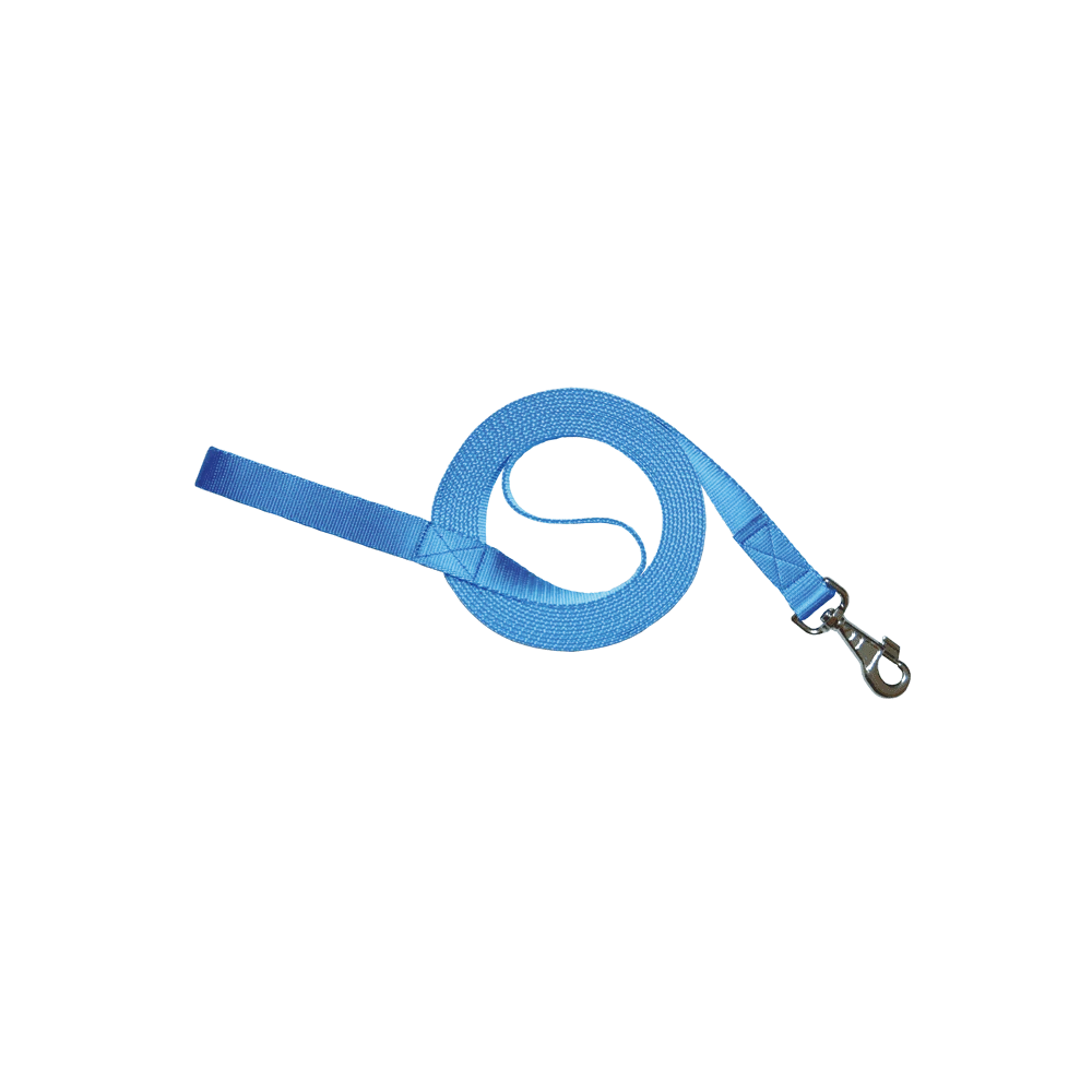 Chaba Smycz Treningowa Taśma 25Mm/5M      Niebieska