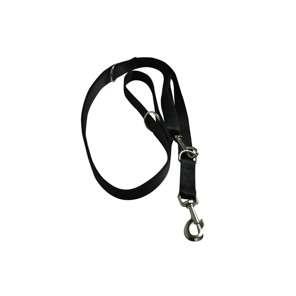 Chaba Smycz Taśma Regulowana L            20Mm/260Cm Czarna