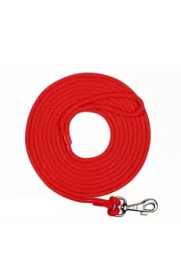 Chaba Smycz Treningowa Linka  8Mm/10M     Czerwona