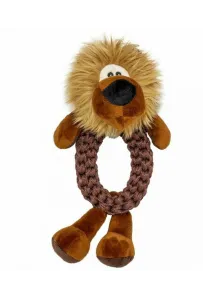 Duvo+ Zabawka Szarpak Ring Lew  34X21X12Cm  12044