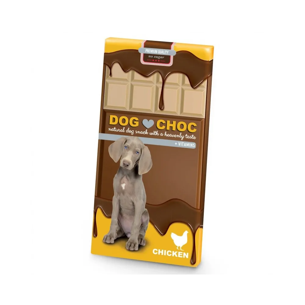 Duvo+ Czekolada Dla Psa  Dog Choc Salmon  100G Z Łososiem    /18