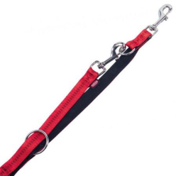 Nobby Soft Grip Smycz Reg M-L Czerwona 20Mm/200Cm