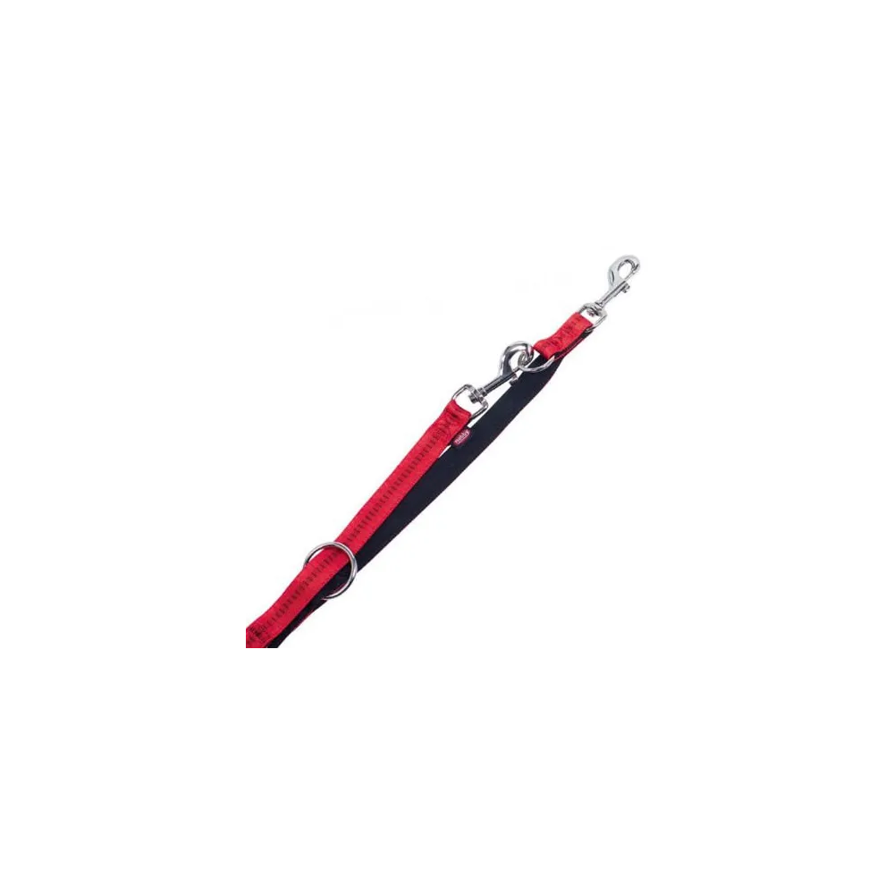 Nobby Soft Grip Smycz Reg M-L Czerwona 20Mm/200Cm