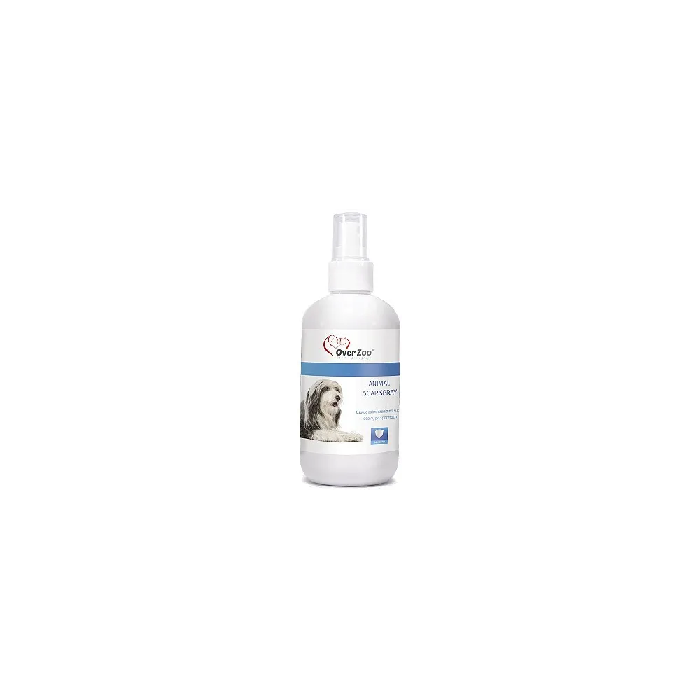 Over Zoo Animal Soap Spray 250Ml Usuwa    Zabrudzenia Z Sierści    /6