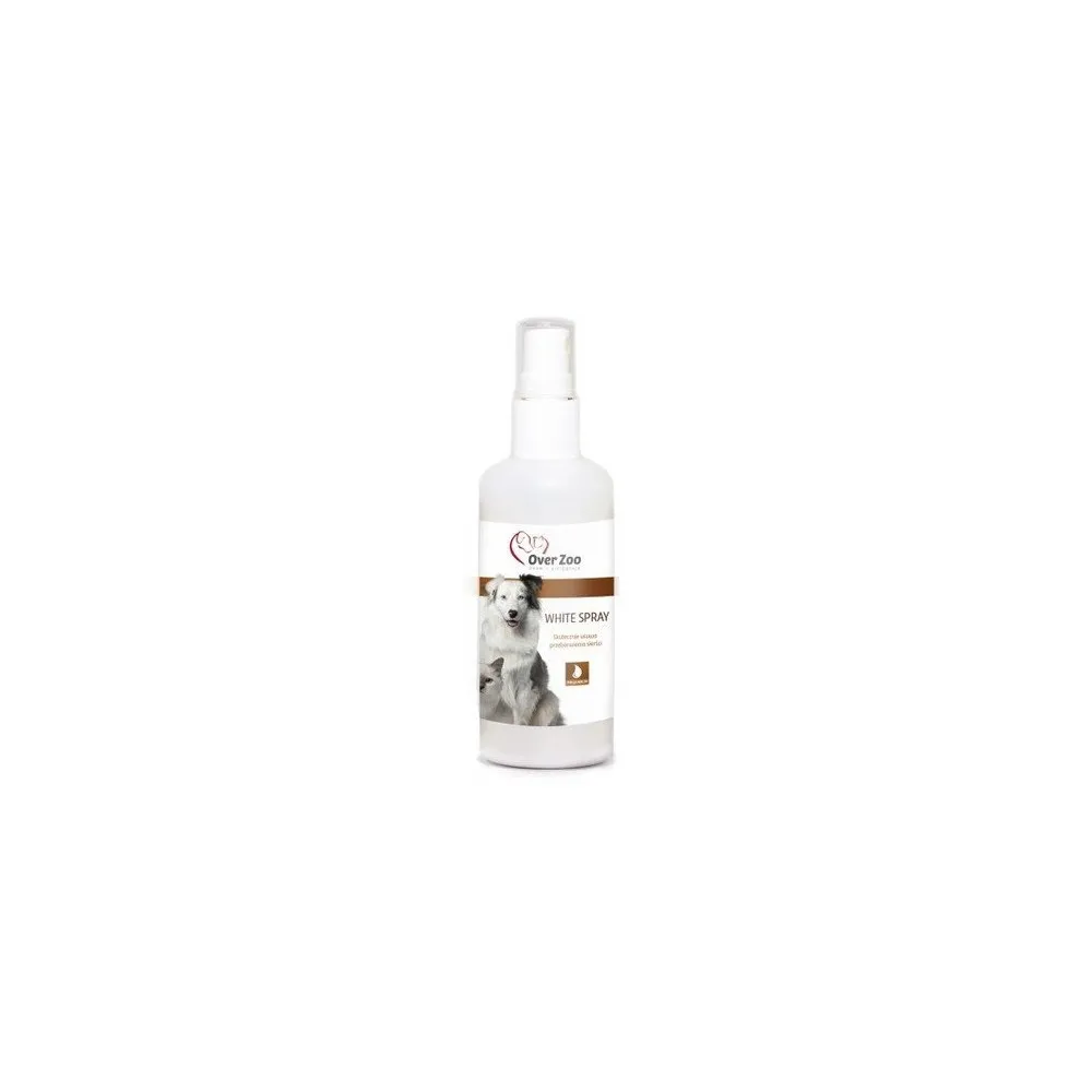 Over Zoo White Spray 100Ml  Płyn Na      Zażółcenia Sierści   /11