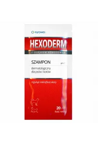Eurowet Hexoderm Szampon Leczniczy        Saszetka 20Ml Dla Psów I Kotów