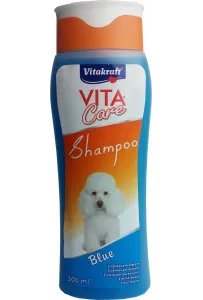 Vitakraft Vita Care Blue szampon dla psa 300ml – intensywnie wybielający szampon do białej sierści