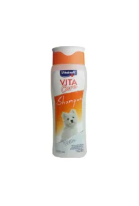 Vitakraft Vita Care szampon do białej sierści psa 300ml – wybielający szampon z olejkiem norkowym