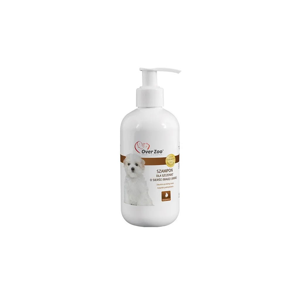 Over Zoo Szampon Szczeniak Biała Sierść   250Ml