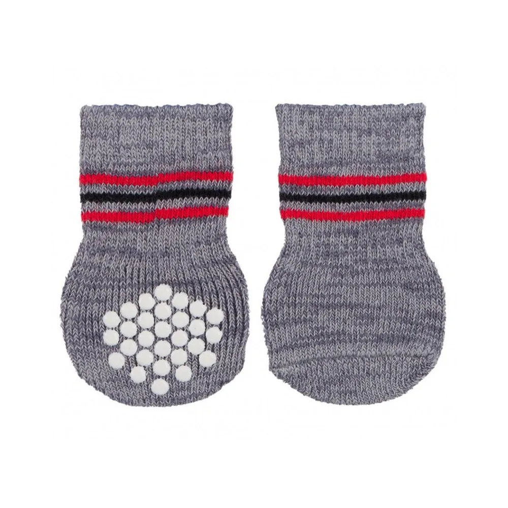 Tx-19502 Skarpetki Antypoślizgowe S-M     Szare 2 Szt   /3