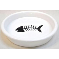 Yarro Miska Ceramiczna Talerzyk           Biały/Róż 13,5X2,5Cm Y2724