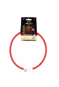 Duvo+ Obroża Świecąca Usb Silikon Red 70Cm