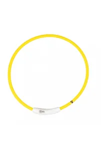 Duvo+ Obroża Świecąca Usb Nylon Yellow 65Cm