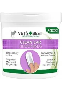 Vets Best Czyściki Do Uszu Napalcowe 50Szt.