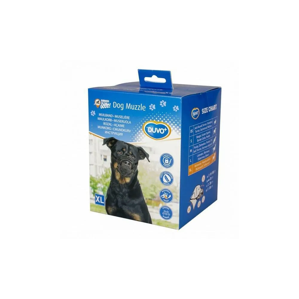 Duvo+ Kaganiec Dog Muzzle Rubber "Xl" /12