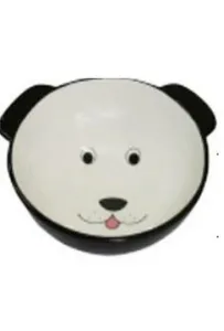 Yarro Miska Ceramiczna Dla Psa "Pies"     Czarna 16X14,5X4Cm  Y2748