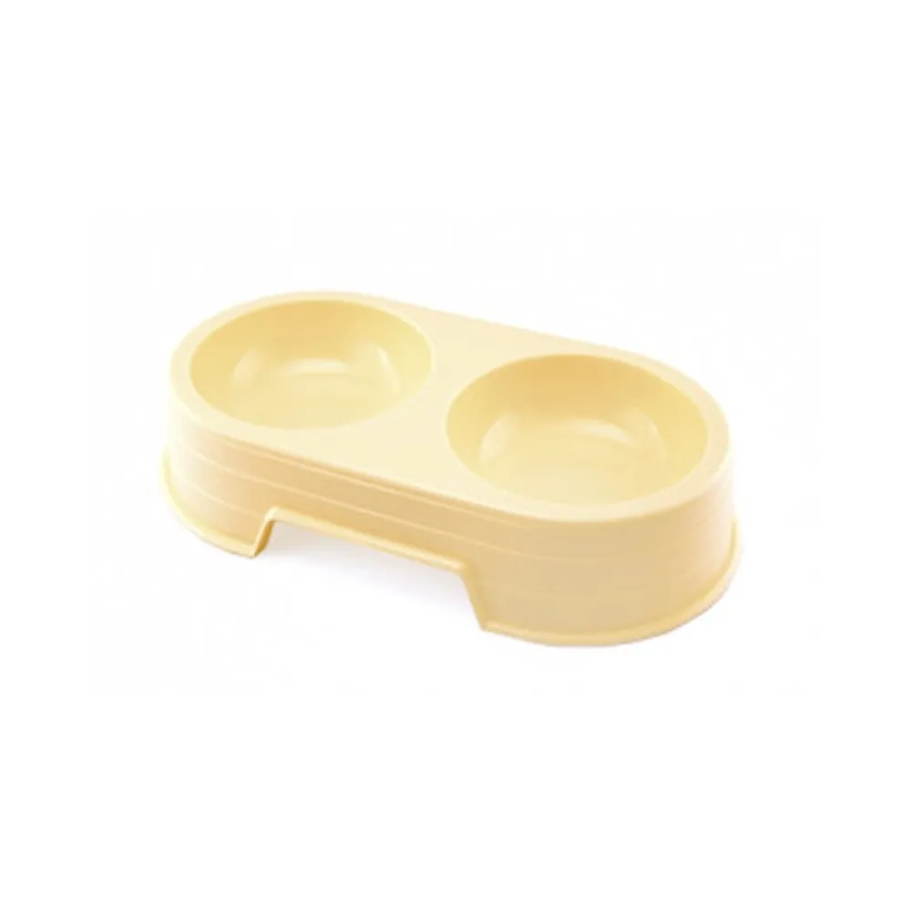 Sum-Plast Miska Podwójna 2 Pies/0,60L