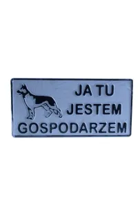 Tabliczka Metalowa - Duża 140X280