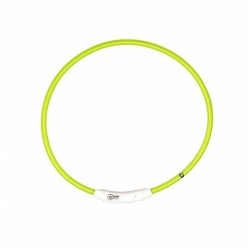 Duvo+ Obroża Świecąca Usb Nylon Green 35Cm