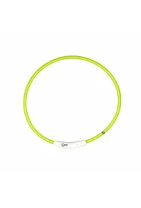 Duvo+ Obroża Świecąca Usb Nylon Green 35Cm